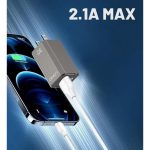 LDNIO X502 Micro 2.1A Fast charging Data Cable – White