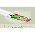 LDNIO X502 Micro 2.1A Fast charging Data Cable – White