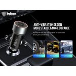 شاحن سيارة إنكاكس (Inkax) موديل CA-59 هو شاحن سريع معدني بتصميم مزدوج لمنفذي USB-C وبقوة إجمالية تصل إلى 60 واط (PD 30W + PD 30W).