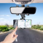 KAKU Car Rearview Mirror Smartphone Holder KSC-525