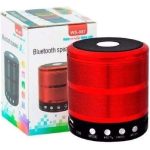 مكبر صوت بلوتوث صغير، Ws-887 - أحمر
