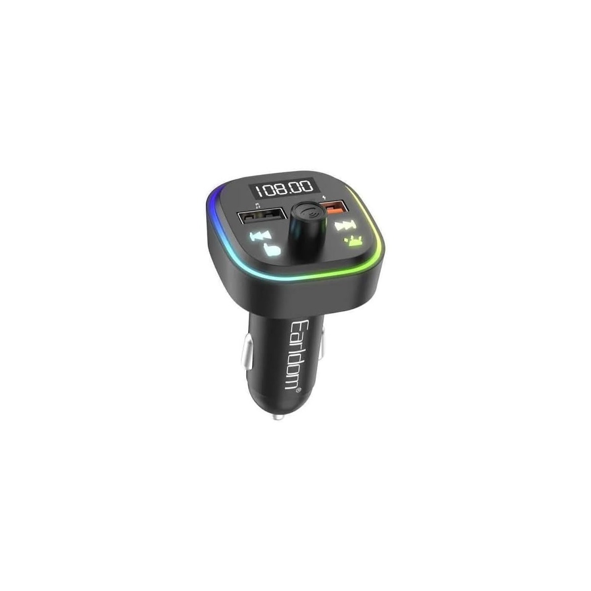 moubo-white-final-2251 Car Charger USB Mp3 كود 23 - Image 1