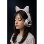 🎧 M31 Stereo Headphones – رمادي بإضاءة RGB