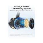 Space One Pro من أنكر، سماعات رأس نشطة لإلغاء الضوضاء، تصميم قابل للطي بشكل فائق، 60 ساعة من الصوت بدون فقد، شحن فائق السرعة، صوت لاسلكي عالي الدقة مع LDAC، ملاءمة مريحة