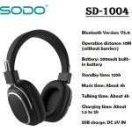 سماعة راس لاسلكية سودو sd-1004 - اسود